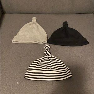 0-6 month hat bundle